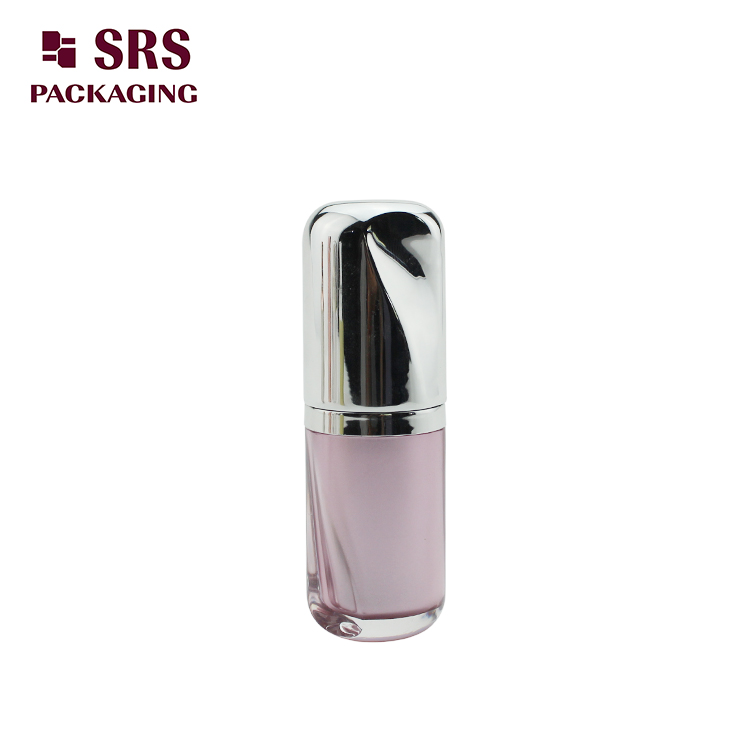 SRS Painting Pink Color 8ml Acrylic Essential Oil Dropper Bottle